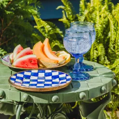 MacKenzie-Childs Royal Check Salad/Dessert Plate| Dinnerware & Flatware