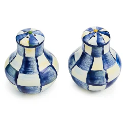 MacKenzie-Childs Royal Check Salt Pepper Shakers| Table Accessories|Serveware
