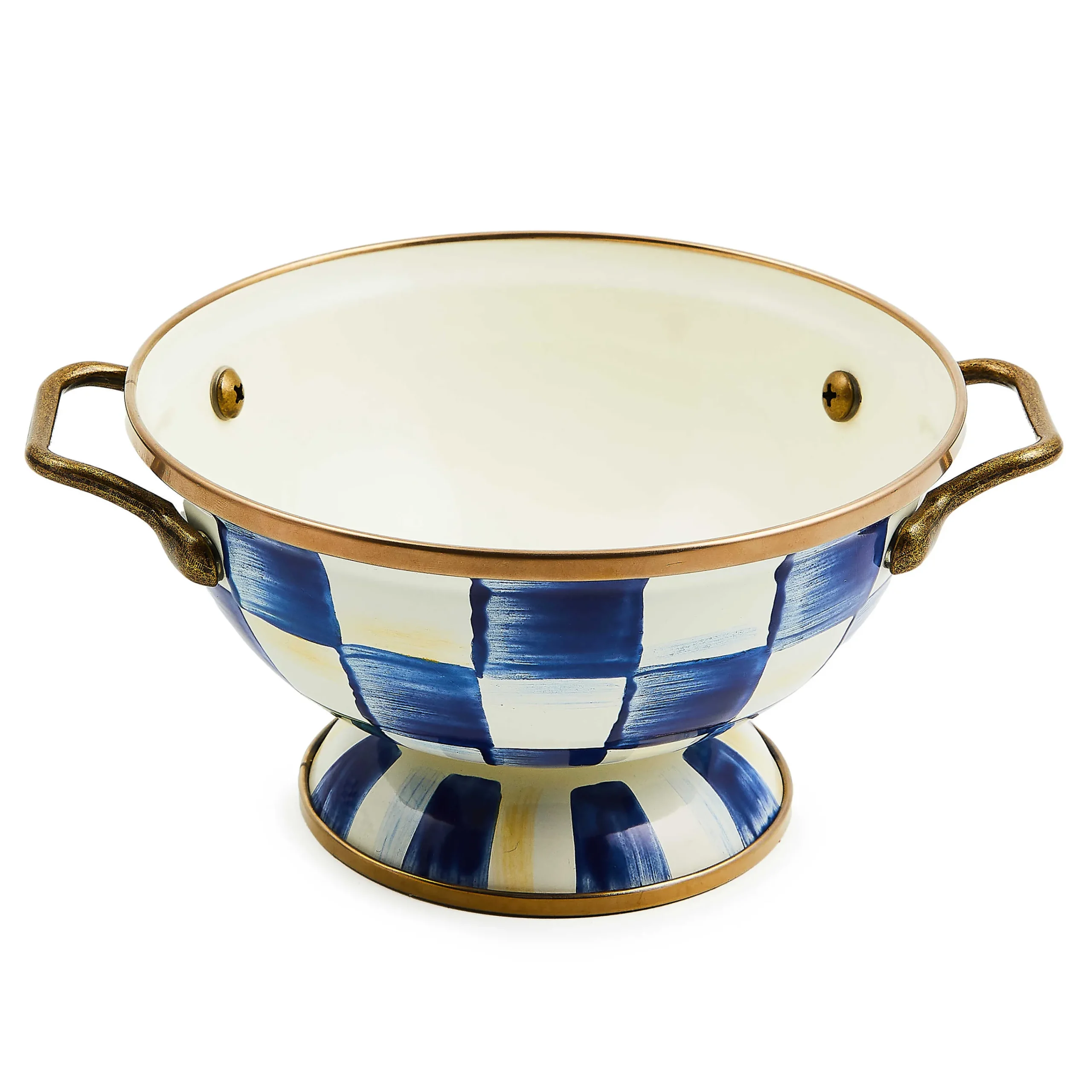 MacKenzie-Childs Royal Check Simply Anything Bowl| Serveware
