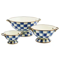 MacKenzie-Childs Royal Check Simply Anything Bowl| Serveware