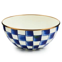 MacKenzie-Childs Royal Check Small Everyday Bowl| Serveware