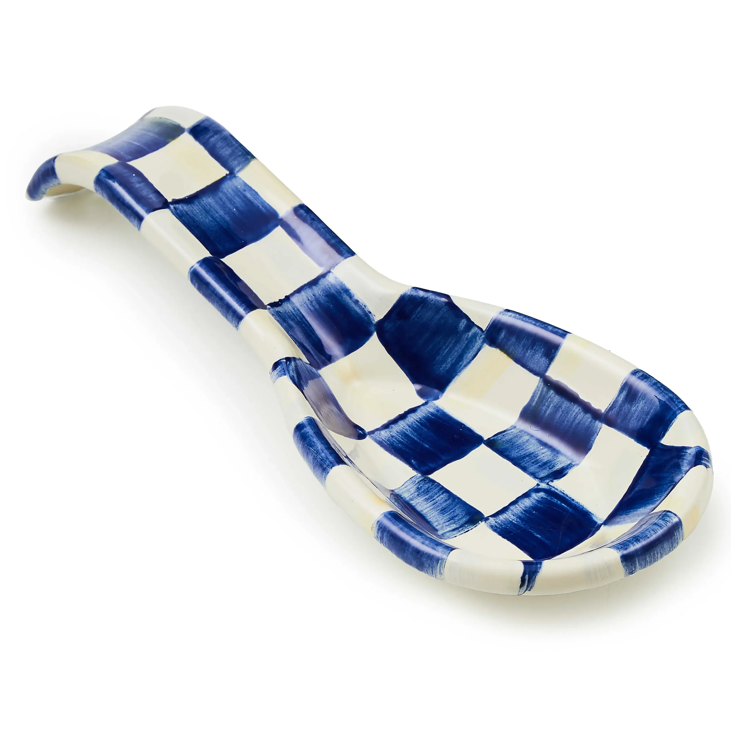 MacKenzie-Childs Royal Check Spoon Rest| Kitchen Utensils & Tools