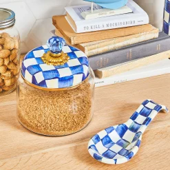 MacKenzie-Childs Royal Check Spoon Rest| Kitchen Utensils & Tools