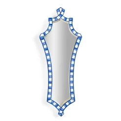 MacKenzie-Childs Royal Check Wall Mirror| Room Accents