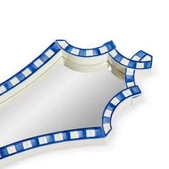 MacKenzie-Childs Royal Check Wall Mirror| Room Accents