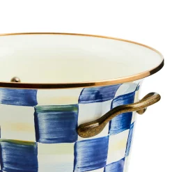 MacKenzie-Childs Royal Check Wine Cooler| Drinkware|Bar Entertaining