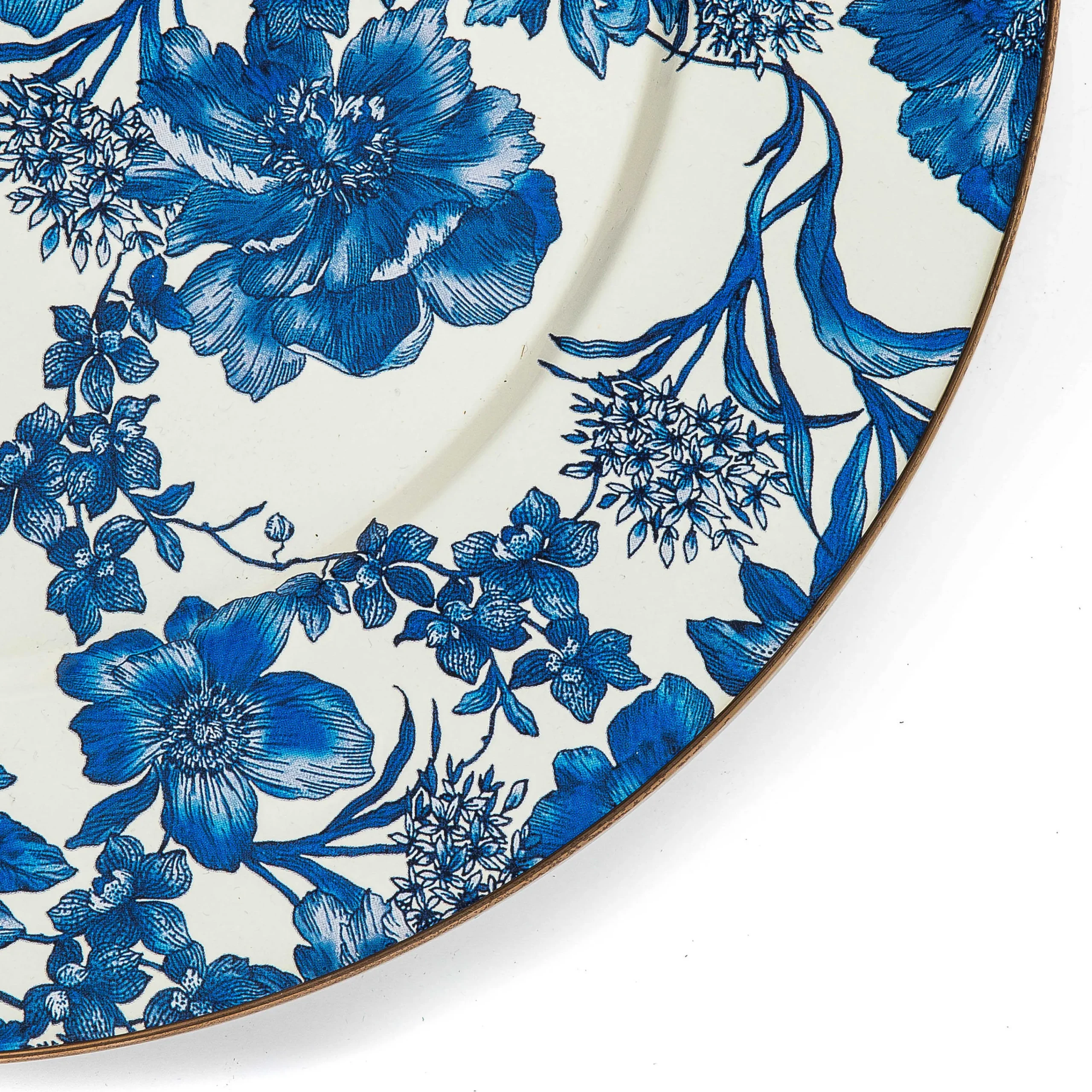 MacKenzie-Childs Royal English Garden Enamel Serving Platter| Spring|Bar Entertaining