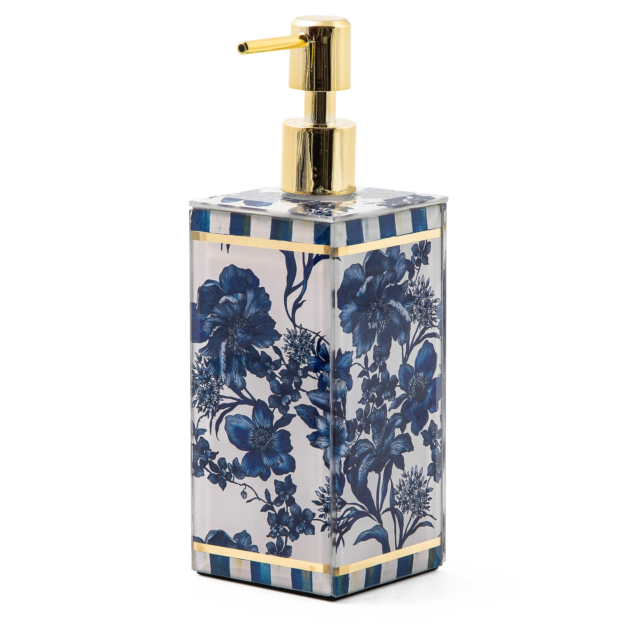 MacKenzie-Childs Royal English Garden Soap Pump| Spring|Bath & Bath Accessories