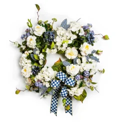 MacKenzie-Childs Royal Fresh Cut Wreath| Easter|Spring