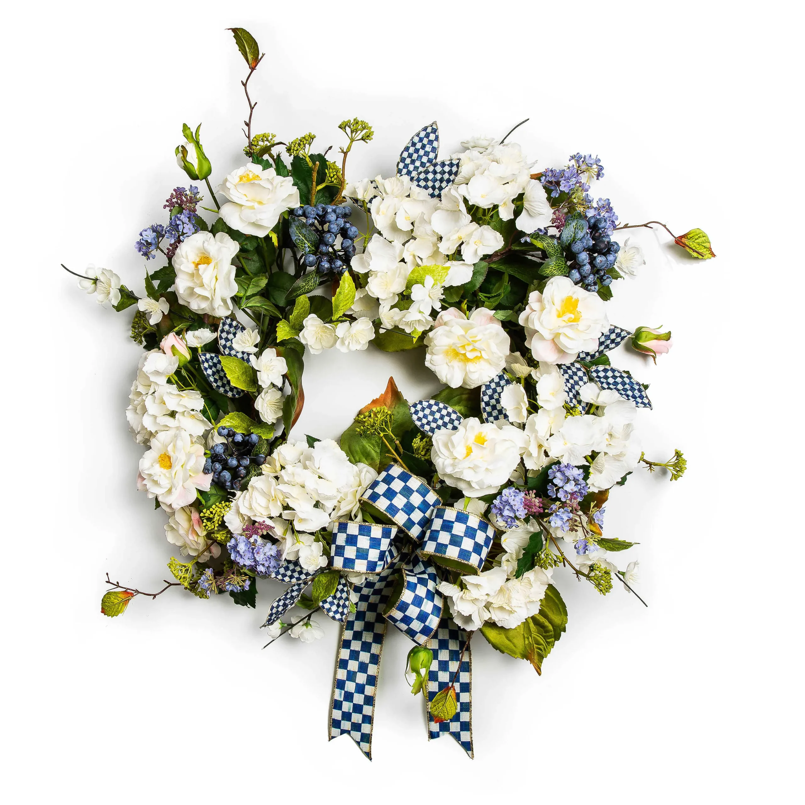 MacKenzie-Childs Royal Fresh Cut Wreath| Easter|Spring
