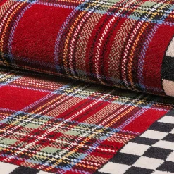 MacKenzie-Childs Royal Stewart Tartan Rug - 2'3 x 3'9| Holiday|Rugs