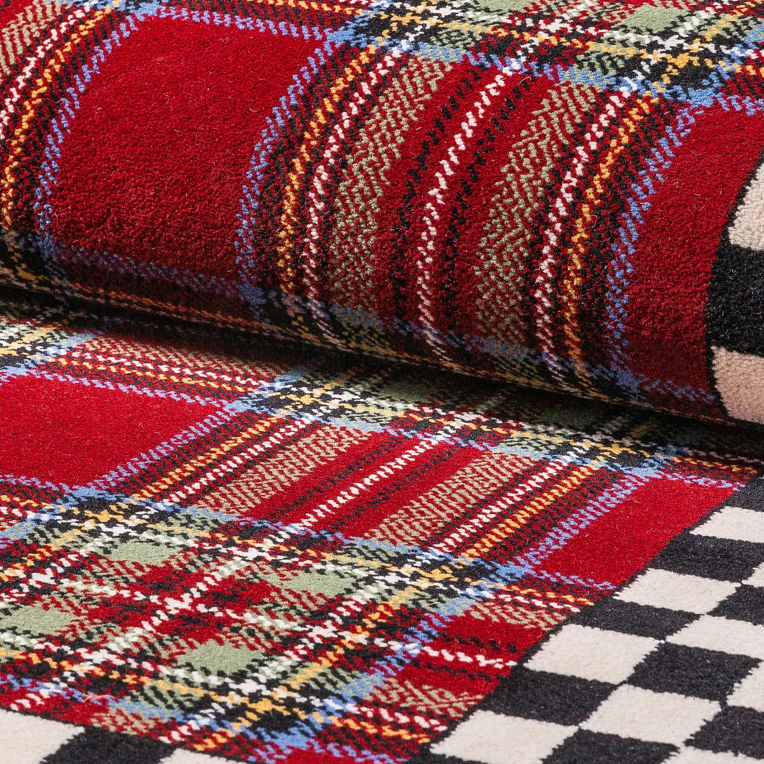 MacKenzie-Childs Royal Stewart Tartan Rug - 2'3 x 3'9| Holiday|Rugs