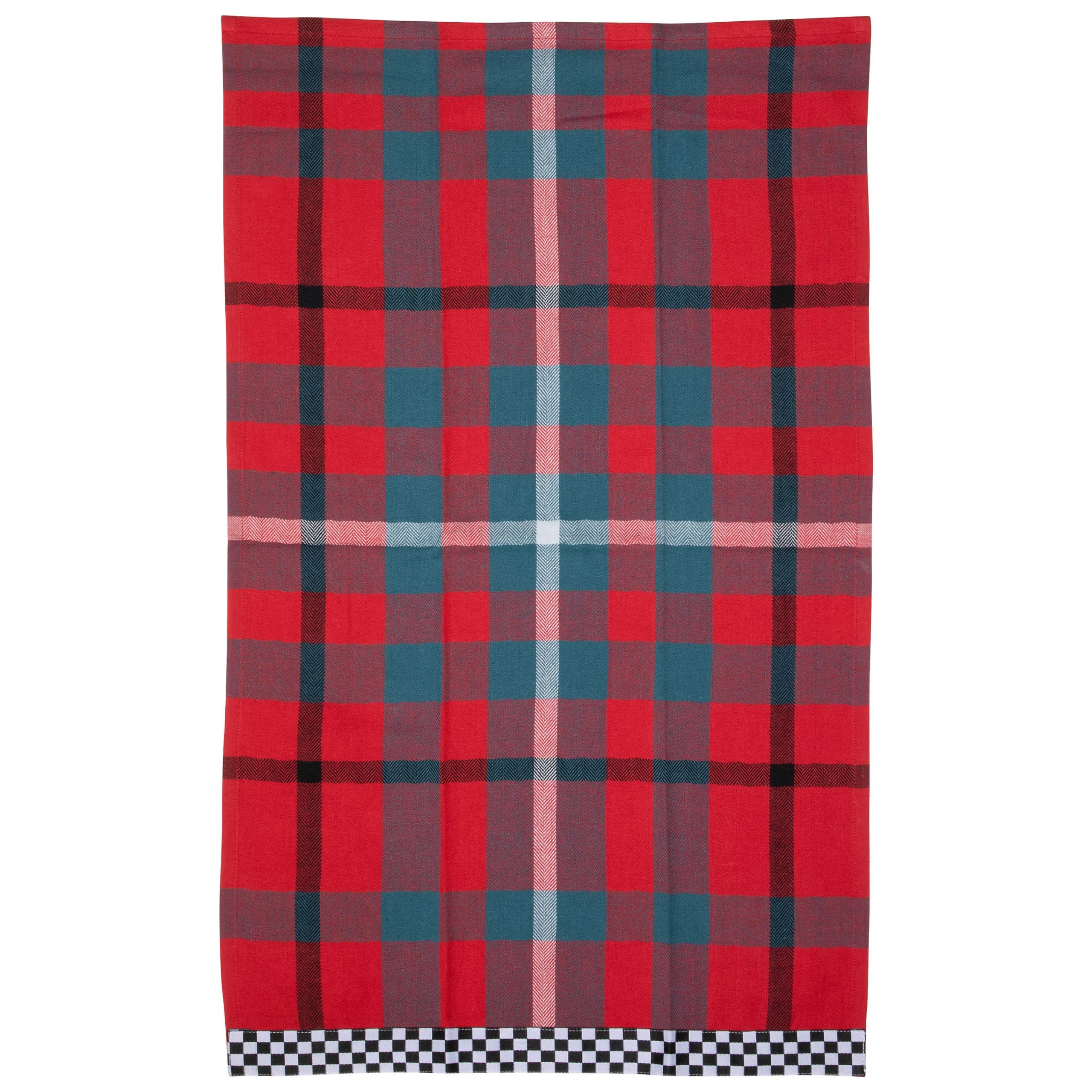 MacKenzie-Childs Royal Stewart Woven Dish Towels, Set of 3| Holiday|Kitchen & Dining Sets