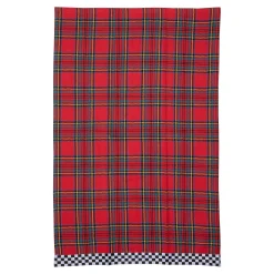 MacKenzie-Childs Royal Stewart Woven Dish Towels, Set of 3| Holiday|Kitchen & Dining Sets