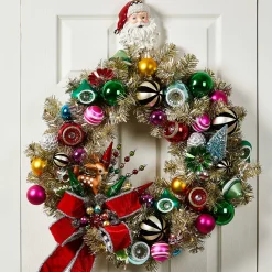 MacKenzie-Childs Santa Wreath Hanger| Holiday|Finishing Touches