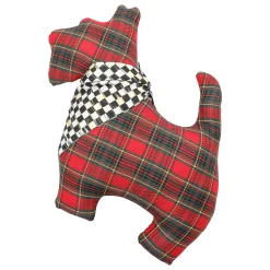 MacKenzie-Childs Scottie Shaped Throw Pillow| Holiday|Pillows, Throws, & Cushions