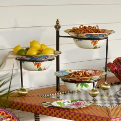 MacKenzie-Childs Serving Stand - Large| Table Accessories|Serveware