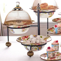 MacKenzie-Childs Serving Stand - Large| Table Accessories|Serveware