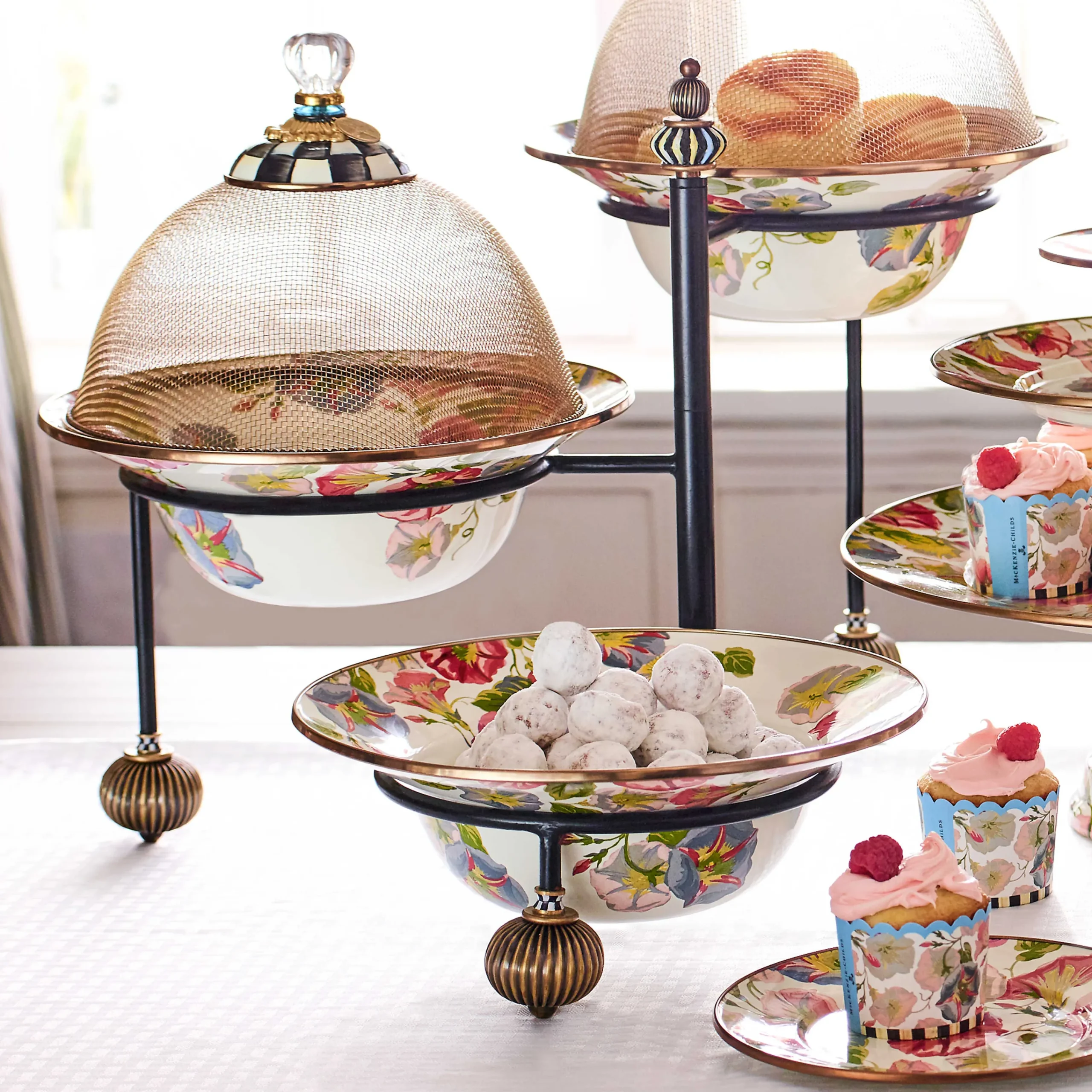MacKenzie-Childs Serving Stand - Large| Table Accessories|Serveware