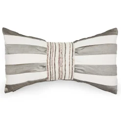 MacKenzie-Childs Sterling Bow Throw Pillow| Pillows, Throws, & Cushions