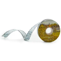 MacKenzie-Childs Sterling Check 1 Ribbon| Finishing Touches