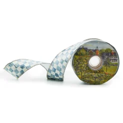 MacKenzie-Childs Sterling Check 2 Ribbon| Finishing Touches