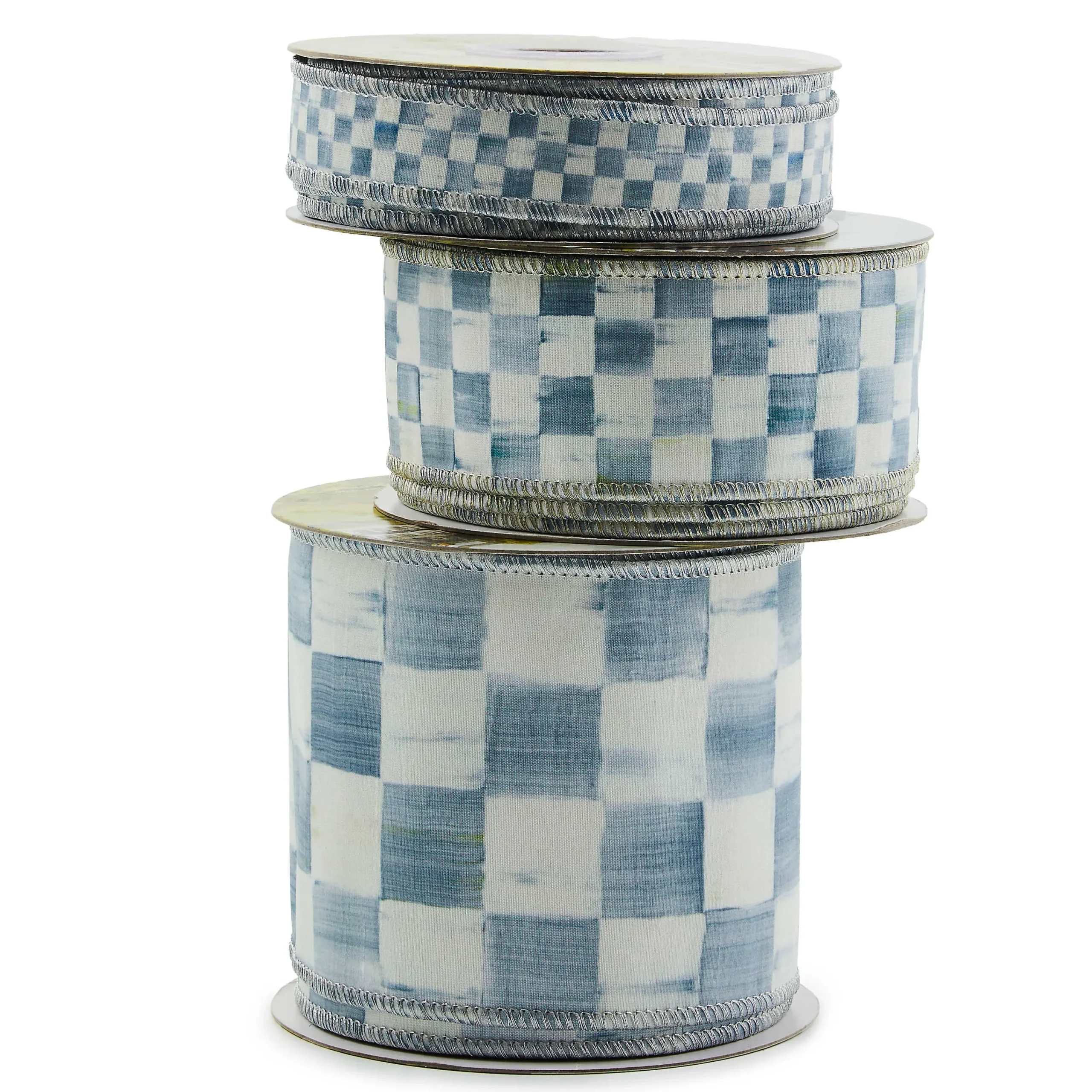 MacKenzie-Childs Sterling Check 4 Ribbon| Finishing Touches