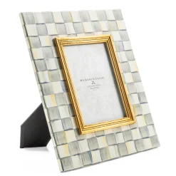 MacKenzie-Childs Sterling Check 5 x 7 Frame| Room Accents