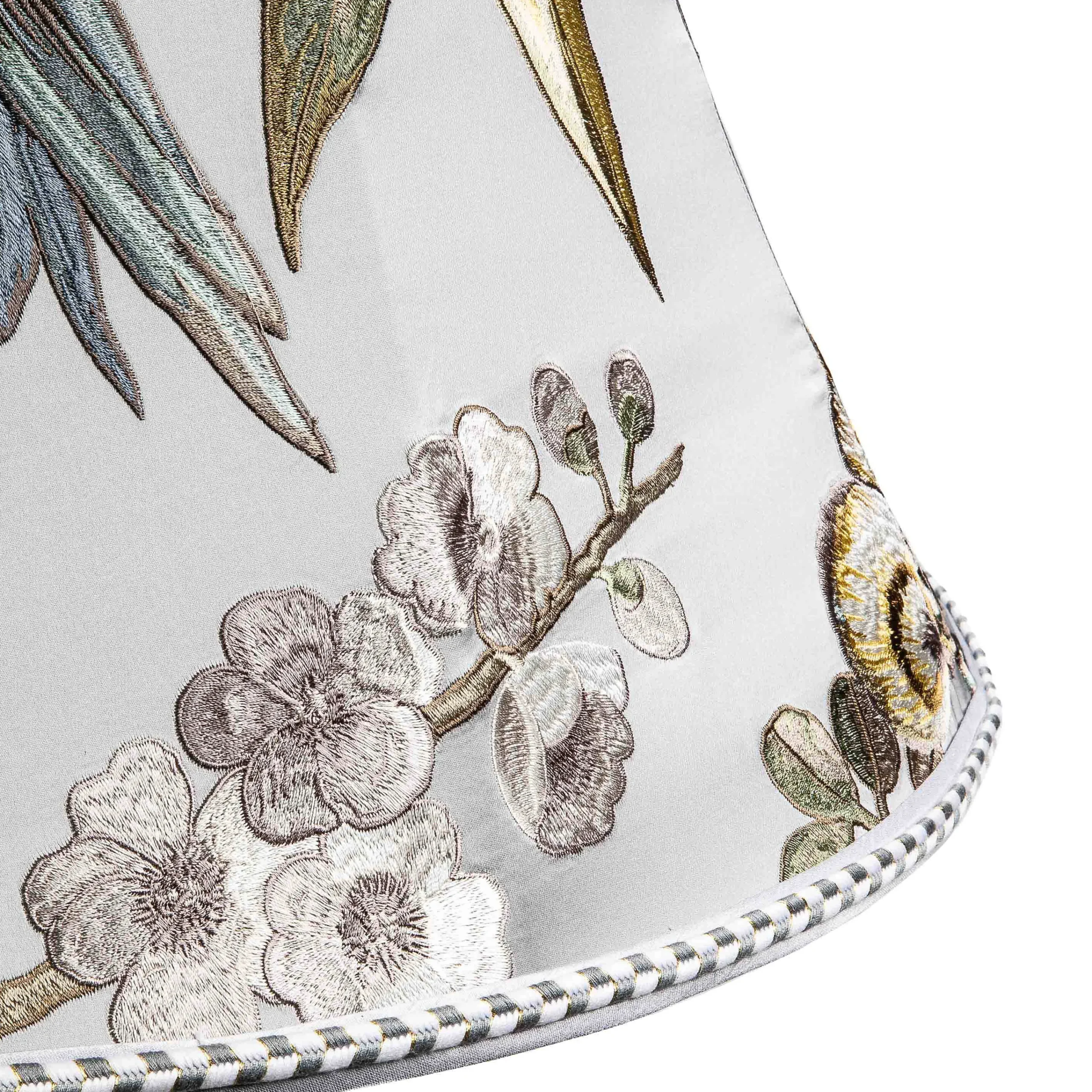MacKenzie-Childs Sterling Check Atelier Floor Lamp| Lighting