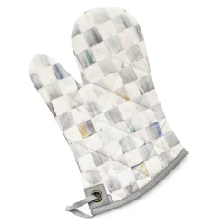 MacKenzie-Childs Sterling Check Bistro Oven Mitt| Kitchen & Table Linens|Kitchen Utensils & Tools