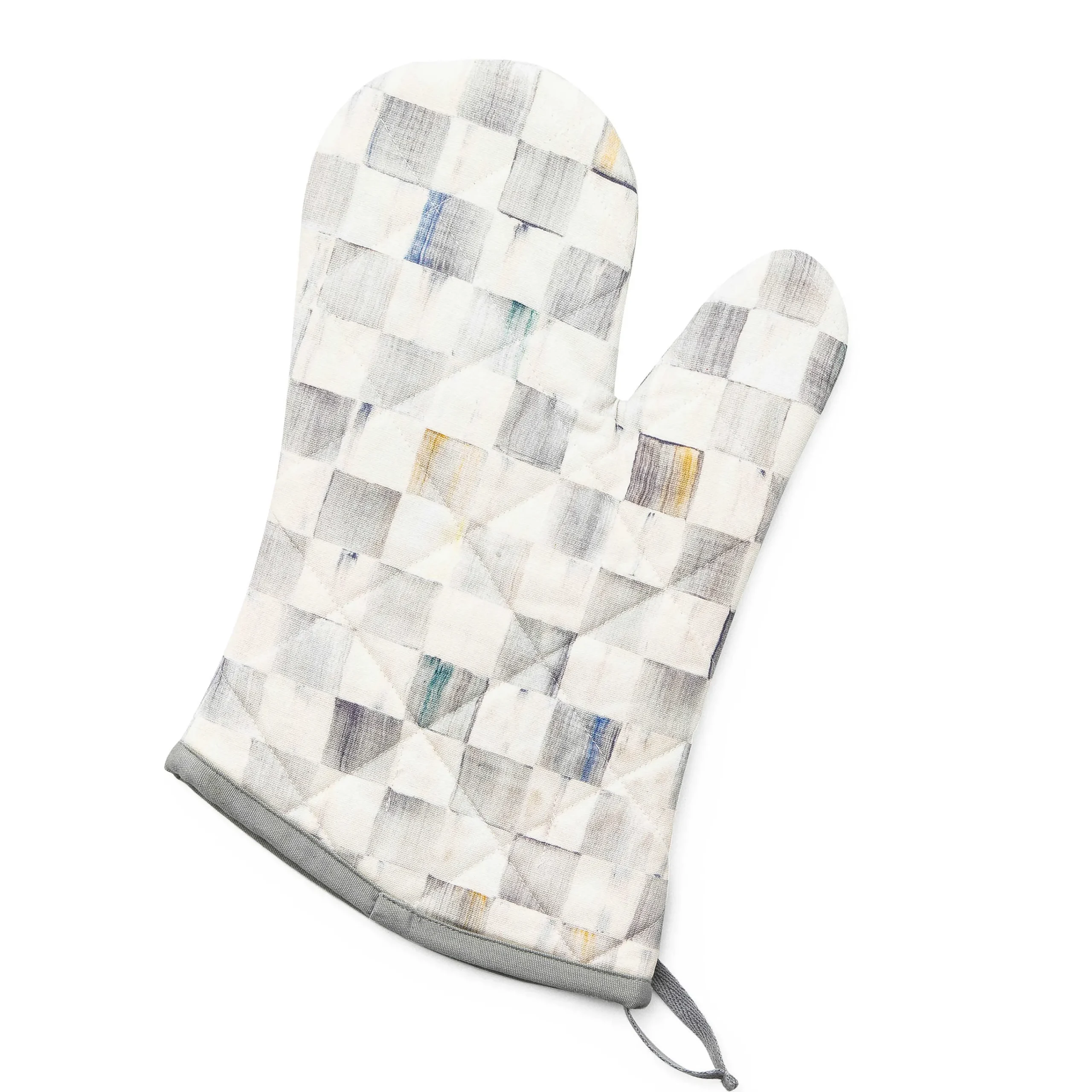 MacKenzie-Childs Sterling Check Bistro Oven Mitt| Kitchen & Table Linens|Kitchen Utensils & Tools
