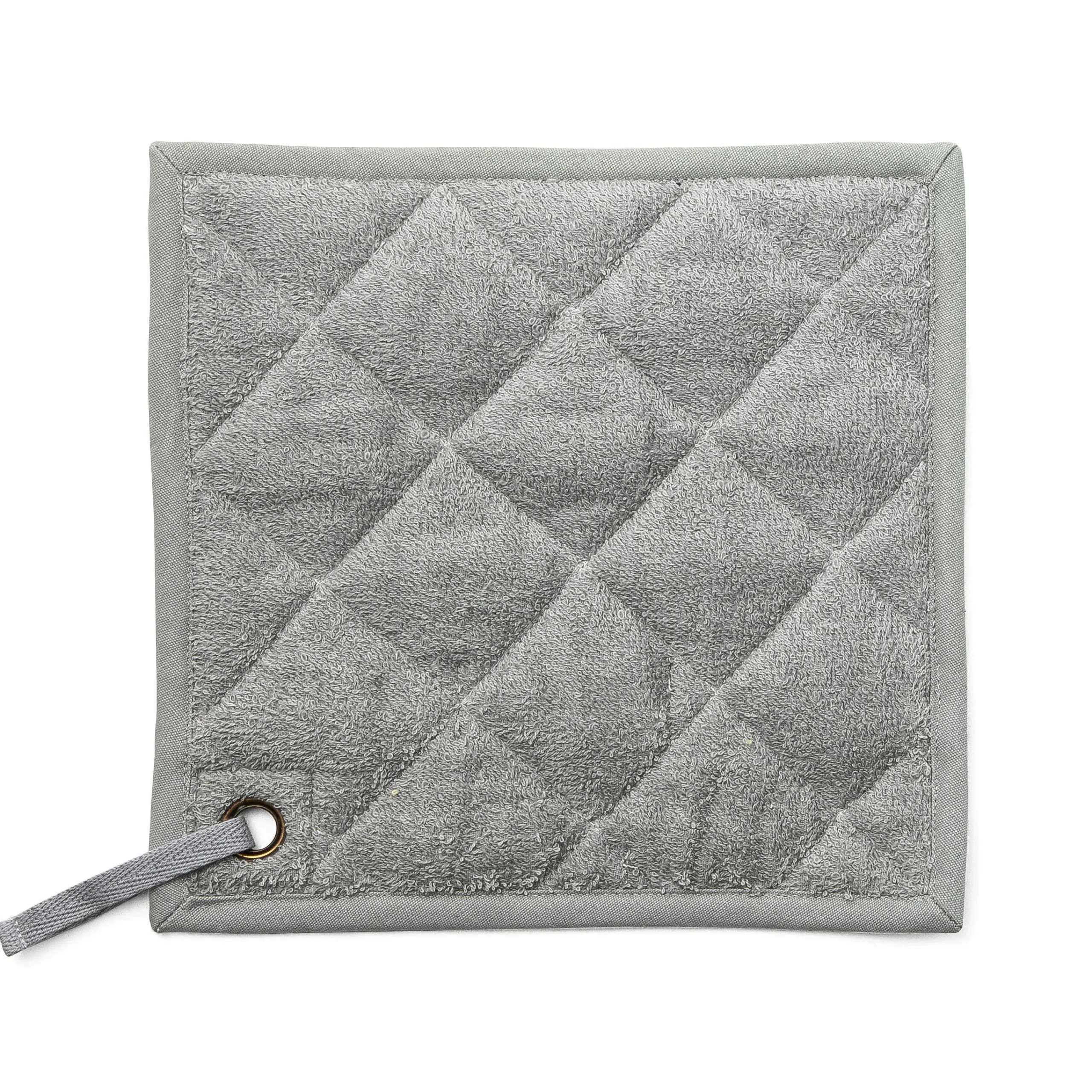 MacKenzie-Childs Sterling Check Bistro Potholder| Fall Entertaining|Kitchen & Table Linens