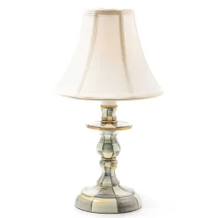 MacKenzie-Childs Sterling Check Candlestick Lamp| Lighting