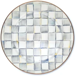 MacKenzie-Childs Sterling Check Charger/Plate| Dinnerware & Flatware
