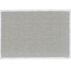 MacKenzie-Childs Sterling Check Chunky Sisal Wool Grey 8' x 10' Rug| Rugs