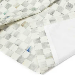 MacKenzie-Childs Sterling Check Curtain Panel| Room Accents