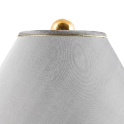 MacKenzie-Childs Sterling Check Groovy Table Lamp| Lighting