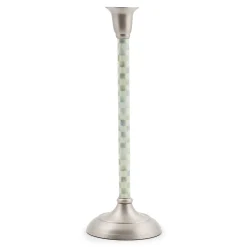 MacKenzie-Childs Sterling Check Large Candlestick| Candles & Fragrances|Table Accessories