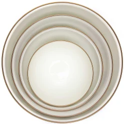 MacKenzie-Childs Sterling Check Large Everyday Bowl| Serveware|Dinnerware & Flatware