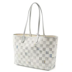 MacKenzie-Childs Sterling Check Marche Tote - Medium| Accessories