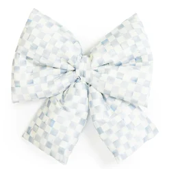 MacKenzie-Childs Sterling Check Medium Bow| Finishing Touches|Room Accents