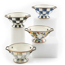 MacKenzie-Childs Sterling Check Simply Anything Bowl| Serveware