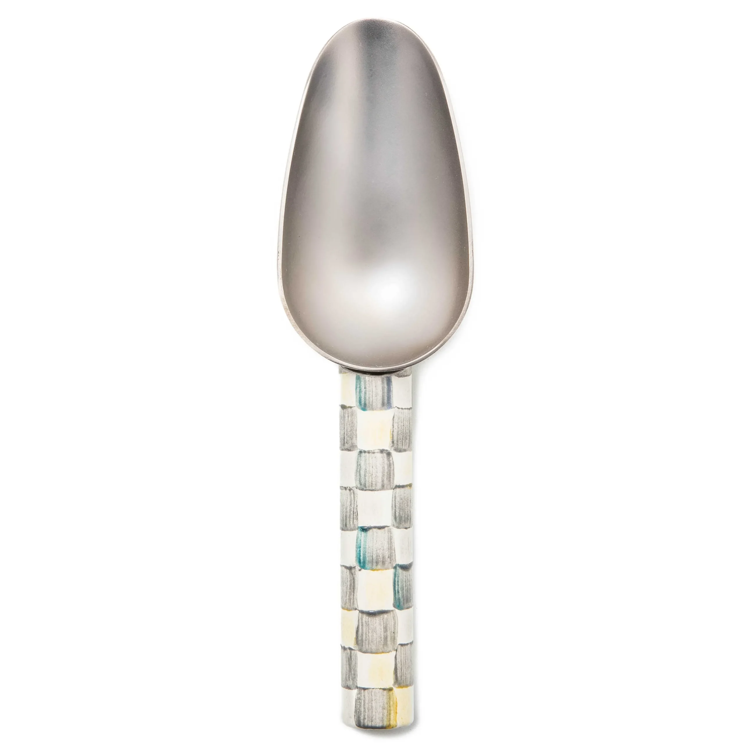 MacKenzie-Childs Sterling Check Small Scoop| Kitchen Utensils & Tools|Bar Entertaining