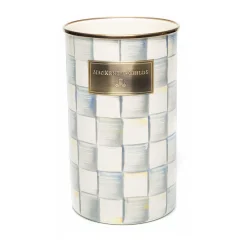 MacKenzie-Childs Sterling Check Utensil Holder| Kitchen Storage & Organization