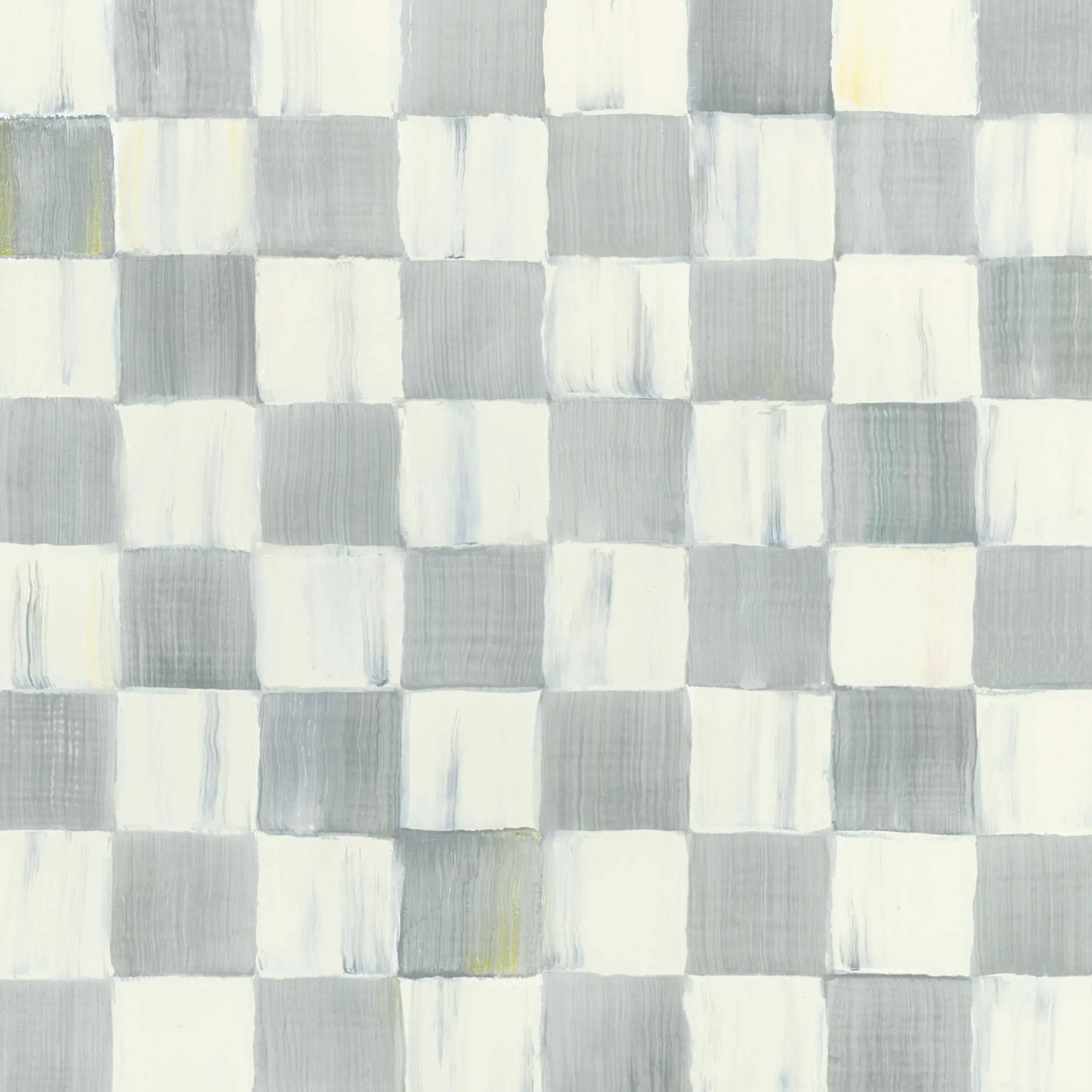 MacKenzie-Childs Sterling Check Wallpaper| Finishing Touches