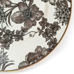 MacKenzie-Childs Sterling English Garden Enamel Dinner Plate| Spring|Dinnerware & Flatware