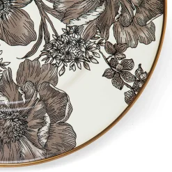 MacKenzie-Childs Sterling English Garden Enamel Salad/Dessert Plate| Spring|Dinnerware & Flatware