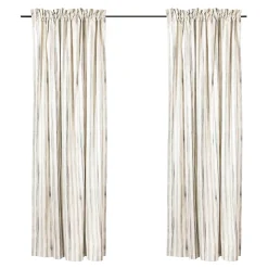 MacKenzie-Childs Sterling Stripe Curtain Panel| Room Accents