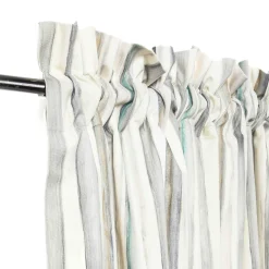 MacKenzie-Childs Sterling Stripe Curtain Panel| Room Accents