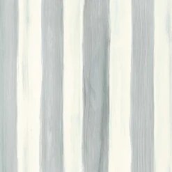 MacKenzie-Childs Sterling Stripe Wallpaper| Finishing Touches|Room Accents